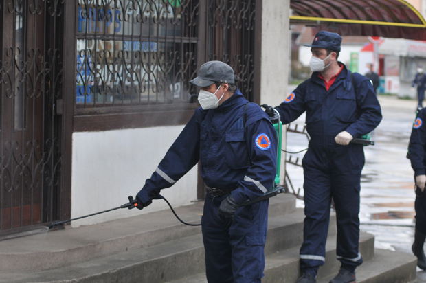 Бесплатна средства за површинску дезинфекцију на 17 пунктова 